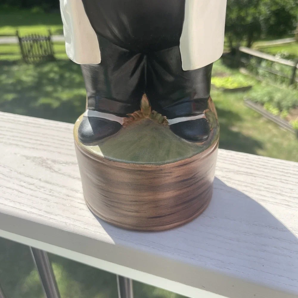 1960 Vintage Hand painted Alberts's Decanter Kentucky Southern Gentleman Colonel